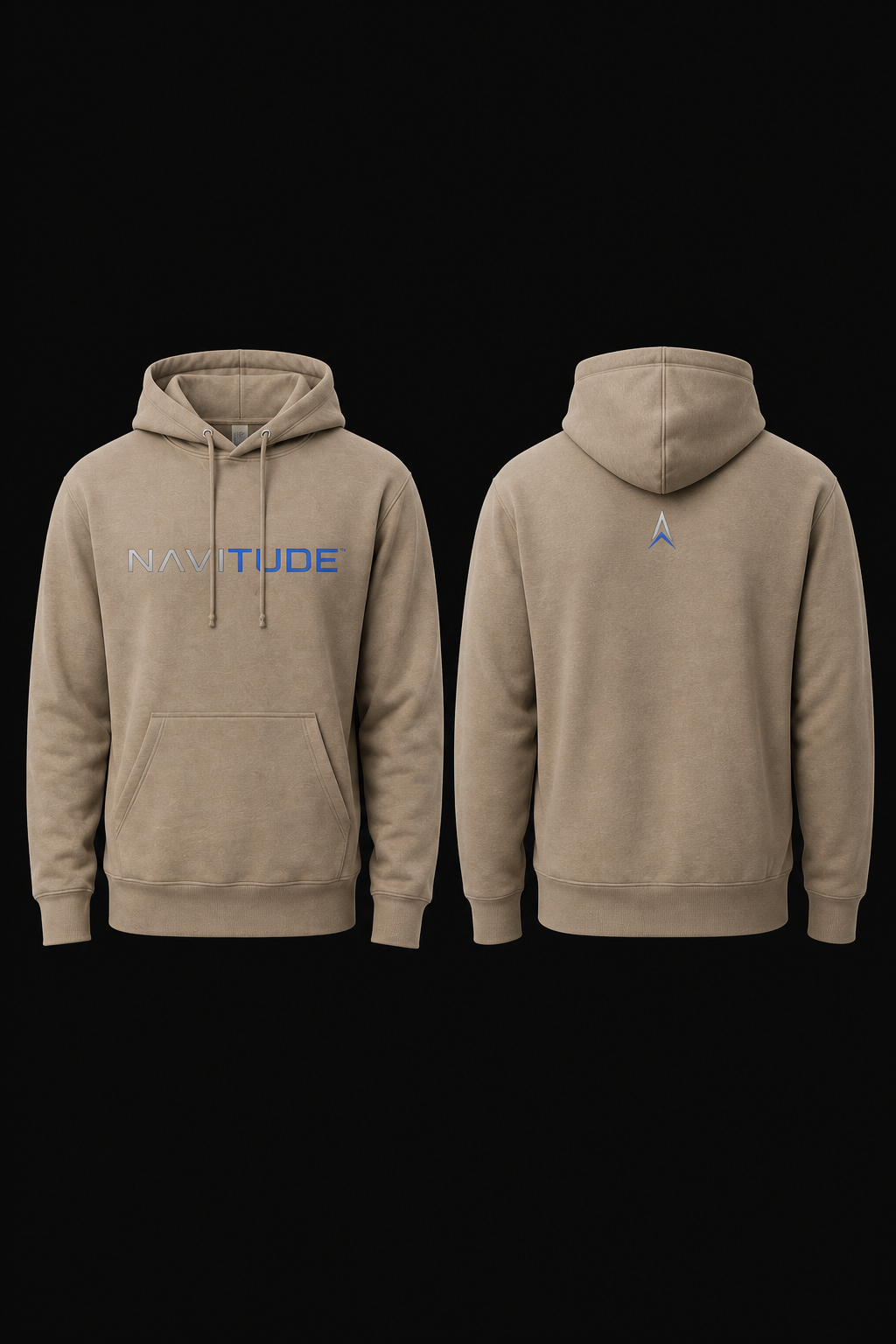 NAVITUDE Wordmark Pullover in Airfield Tan