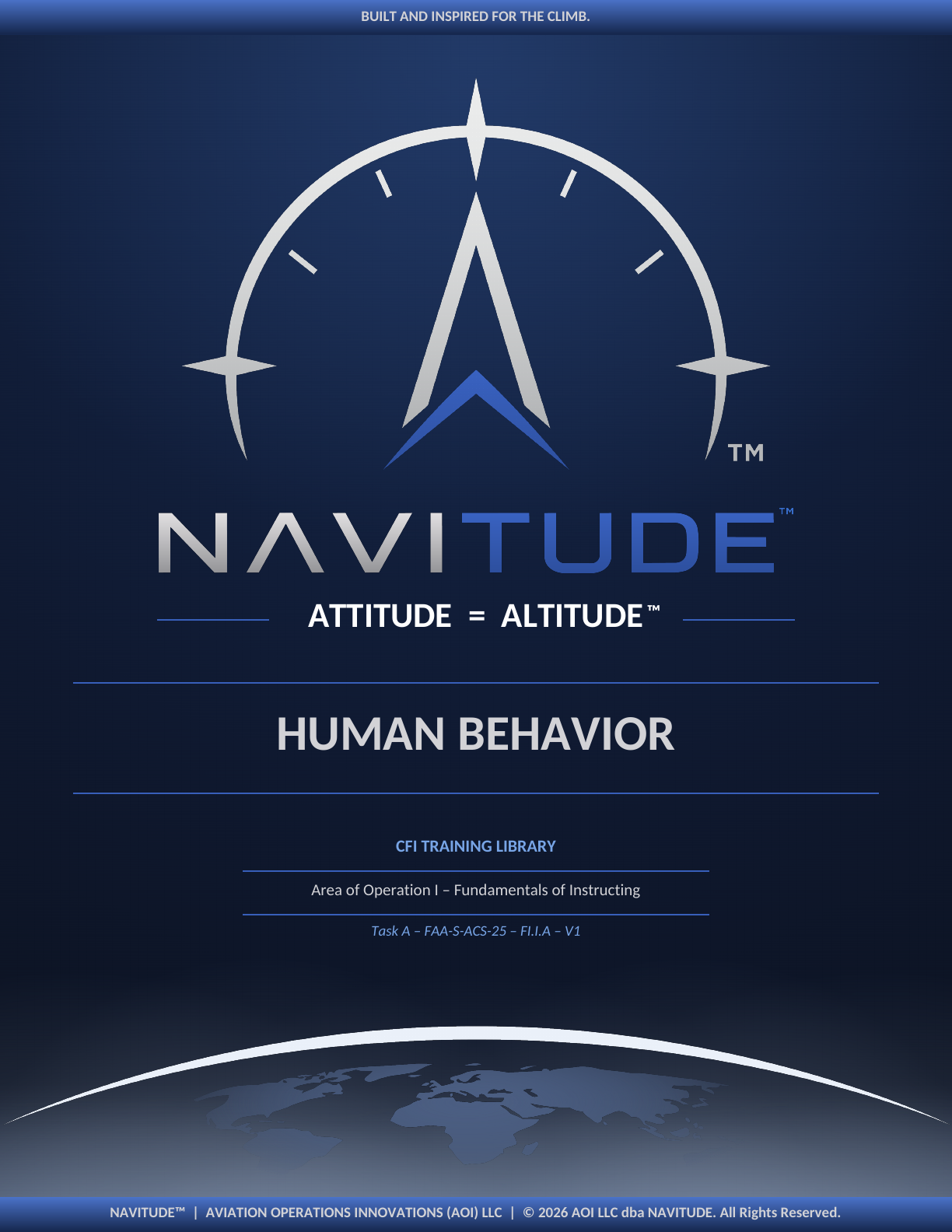 Human Behavior lesson plan cover