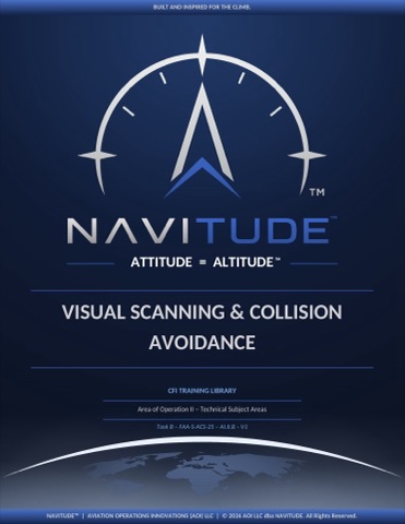 II-B Visual Scanning & Collision Avoidance lesson plan cover