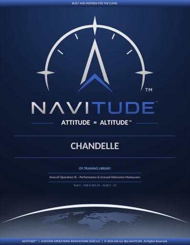 IX-C Chandelle lesson plan cover