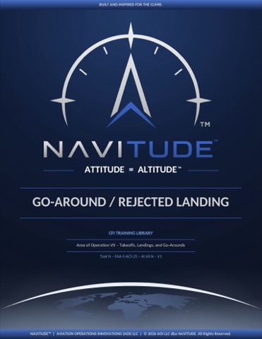 VII-N Go-Around/Rejected Landing lesson plan cover