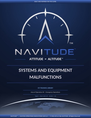 XII-C Systems & Equipment Malfunctions lesson plan cover